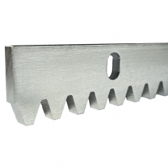 Рейка оцинкованная стальная зубчатая ФУРНИТЕХ 6 мм 